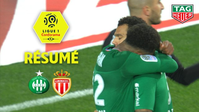 AS Saint-Etienne - AS Monaco (1-0) - Résumé - (ASSE-ASM) / 2019-20