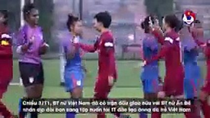 Highlights | Việt Nam - Ấn Độ | Thắng lợi đậm đà cho các "Cô gái Vàng" | VFF Channel