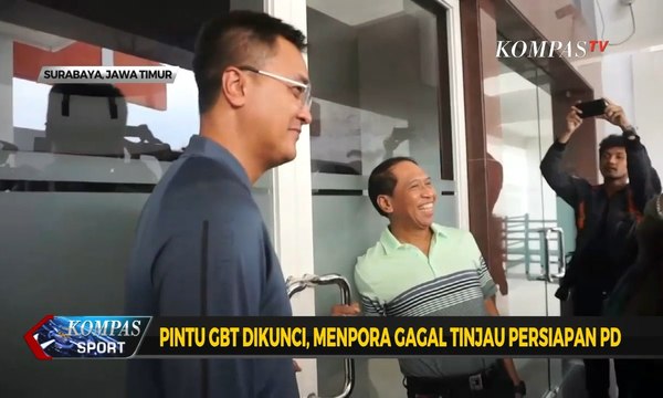 Pintu Stadion Gelora Bung Tomo Dikunci, Menpora Gagal Tinjau Kondisi Pasca-Kericuhan
