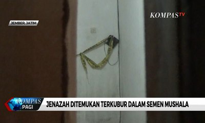 Jenazah Seorang Pria di Jember Ditemukan Terkubur Dalam Cor-Coran Mushala