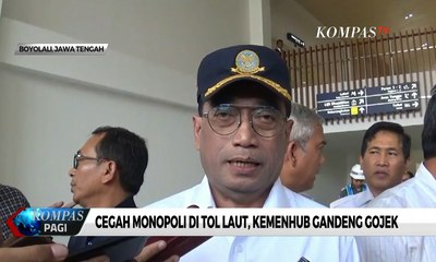 Cegah Monopoli di Tol Laut, Kemenhub Gandeng Gojek