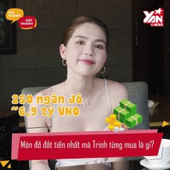 HỎI NHAN ĐÁP NHANH I NGỌC TRINH - NẾU KHÔNG NỔI TIẾNG SẼ LÀM NGHỀ GÌ? II YANNEWS