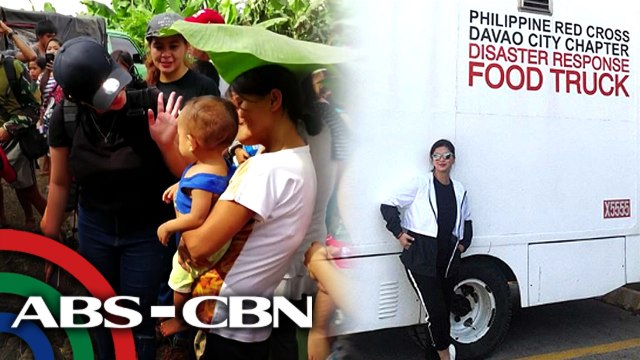 Angel Locsin, namahagi ng relief goods sa mga biktima ng lindol | UKG