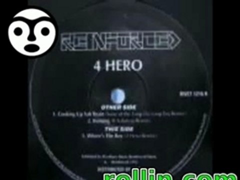 4 hero - where's the boy remix ( reinforced records 1992 )