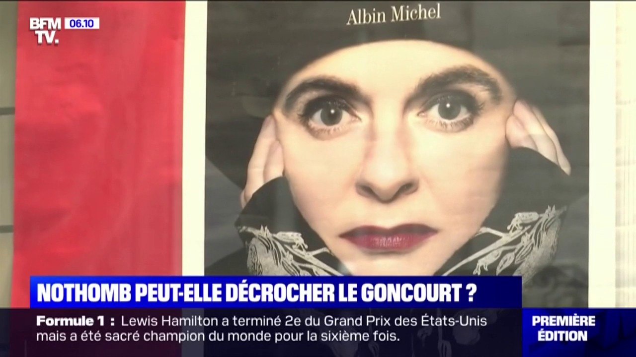 Amélie Nothomb peut-elle décrocher le prix Goncourt avec "Soif", son 28e roman?