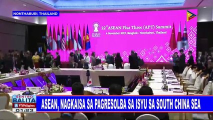 ASEAN, nagkaisa sa pagresolba sa isyu sa South China Sea