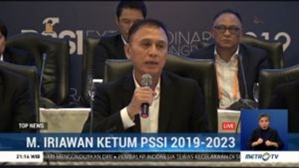 Ketum PSSI Baru Paparkan Target Sepak Bola Indonesia