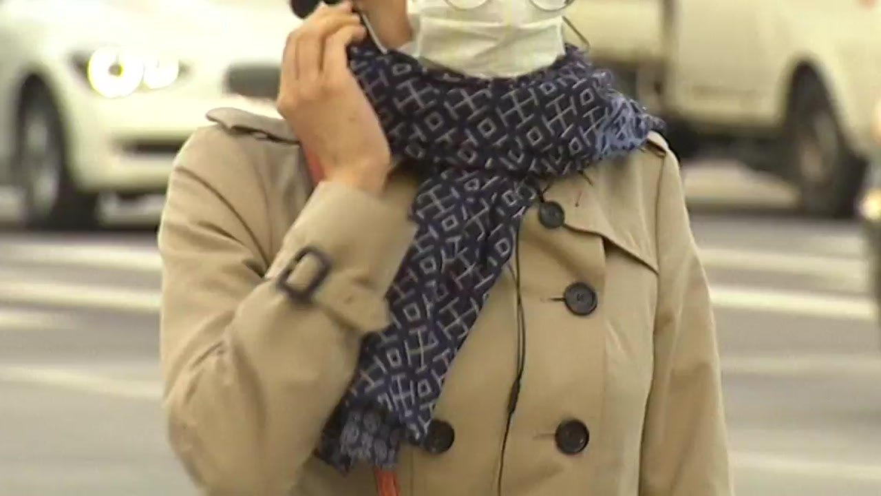 [날씨] 미세먼지 점차 옅어져...내일 찬 공기 유입 / YTN