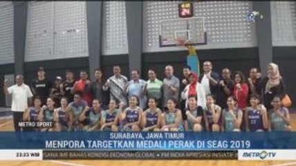 Menpora Kunjungi Pelatnas Basket Putri