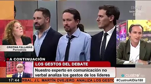 Cuesta deja besando la lona a una histérica Fallarás que no digiere la victoria de Abascal en el debate - Parte II