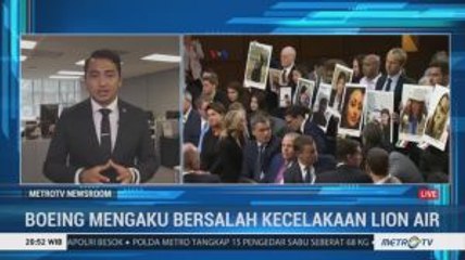 Boeing Akui Bersalah Atas Kecelakaan Lion Air