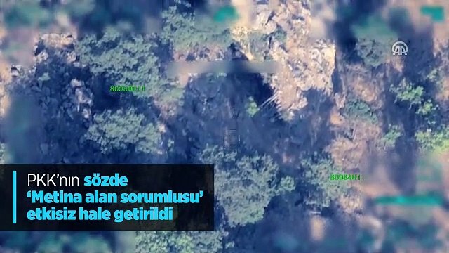 TSK ve MİT’ten PKK’ya ağır darbe: Metina sorumlusu Müsluh İke öldürüldü