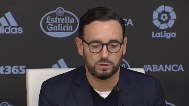Escribá expresa su confianza en el equipo horas antes de ser destituido por el Celta