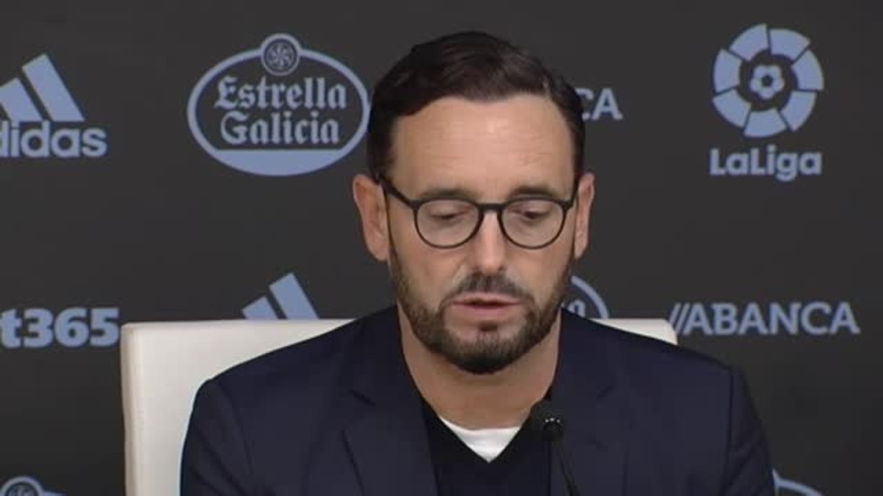 Escribá expresa su confianza en el equipo horas antes de ser destituido por el Celta
