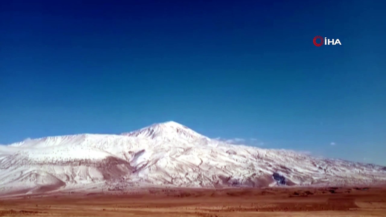 Iğdır'ın yüksek kesimleri kar ile kaplandı