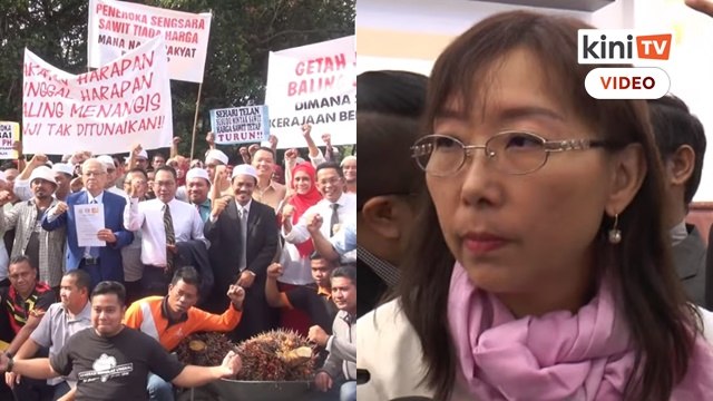 Peneroka protes di luar Parlimen, menteri respon kurang cerdik