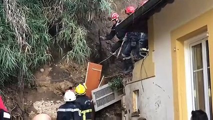 Download Video: Tempête Amélie : les secours tentent de retrouvée une retraitée portée disparue à Nice