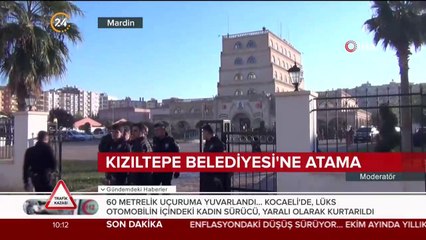 Mardin'in Kızıltepe Belediyesi'ne kayyum