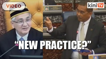 Drama over disconnected microphone, MP slams speaker