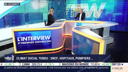 Laurent Berger est l'invité d'Hedwige Chevrillon - 04/11