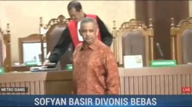 Sofyan Basir Divonis Bebas