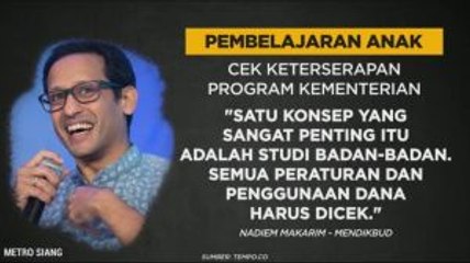 Tải video: Revolusi Pendidikan Cara Nadiem Makarim