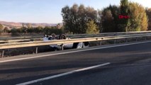 Kırıkkale tır'a çarpan otomobil 70 metre sürüklendi 1 ölü, 5 yaralı