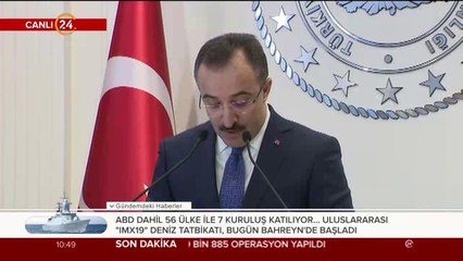 İçişleri Bakan Yardımcısı İsmail Çataklı konuştu
