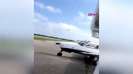 ABD'de Gösteri Uçağı Düştü