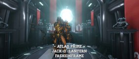 Warframe : Atlas Prime Jack-o'-lantern - Fashionframe (Update/Hotfix 25.8.2 )