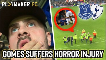 Reactions | Andre Gomes injury: A fan's eye view of the moment Everton star suffered horrific leg break against Spurs
