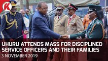 President Attends Mass For Disciplined Forces and Their Families