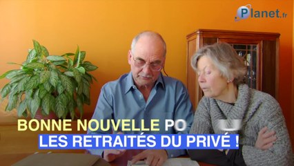 Bonne nouvelle pour les retraites complémentaires du privé
