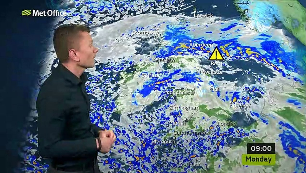 Metoffice UK National weather forecast | November 4th 2019