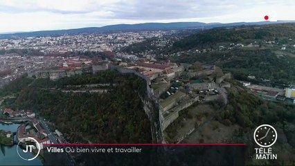 Pour bien vivre et travailler, c'est à Besançon qu'il faut emménager