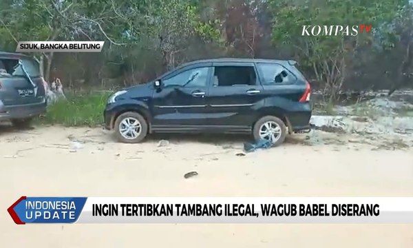 Ingin Tertibkan Tambang Ilegal, Wagub Bangka Belitung Diserang