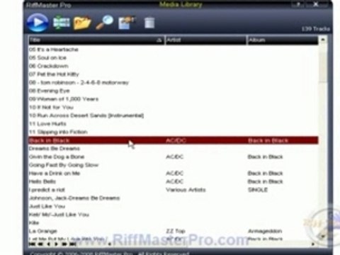 using the media library slowing down music ...