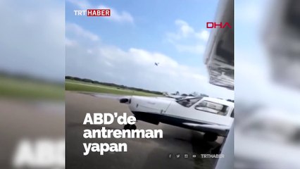 ABD’de gösteri uçağı düştü: 1 ölü