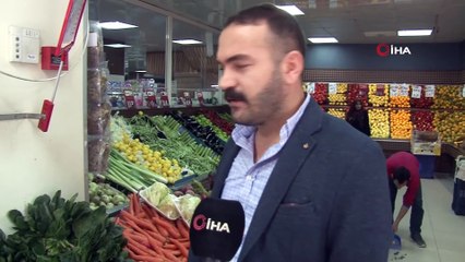 Esenyurt'ta ıspanağın satın alındığı iddia edilen marketçi konuştu