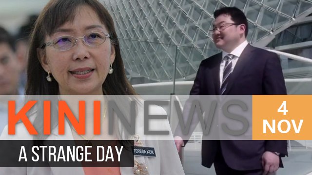Teresa left bewildered by protest, Jho Low is now ‘a bear’ | Kini News - 4 Nov