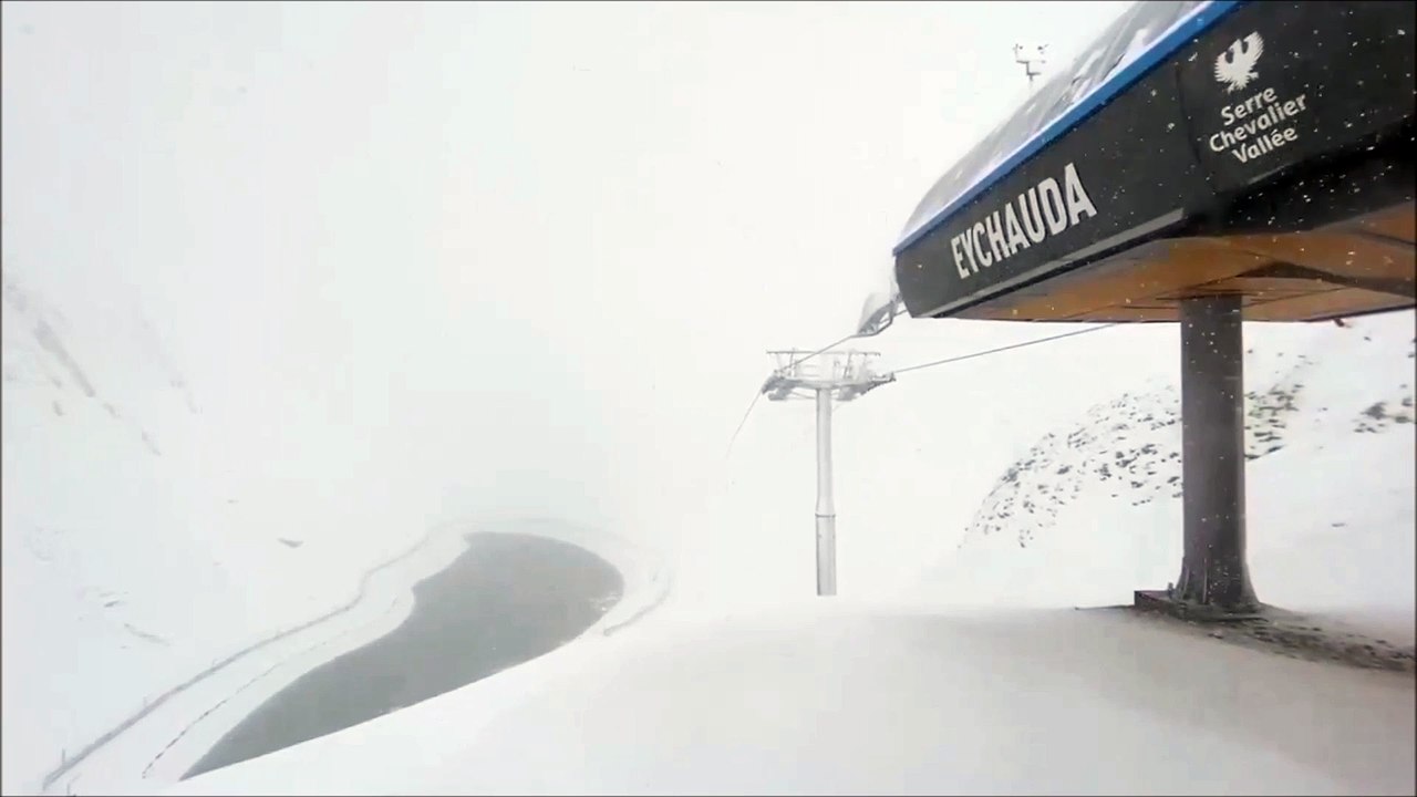 Neige à  Serre Chevalier - Novembre 2019