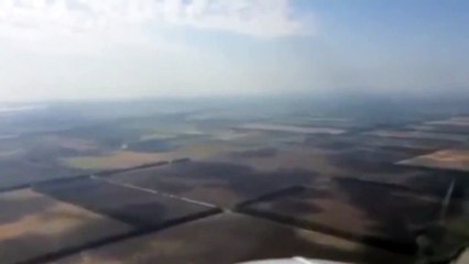 Piloto alucina con este pájaro que vuela contra su avión