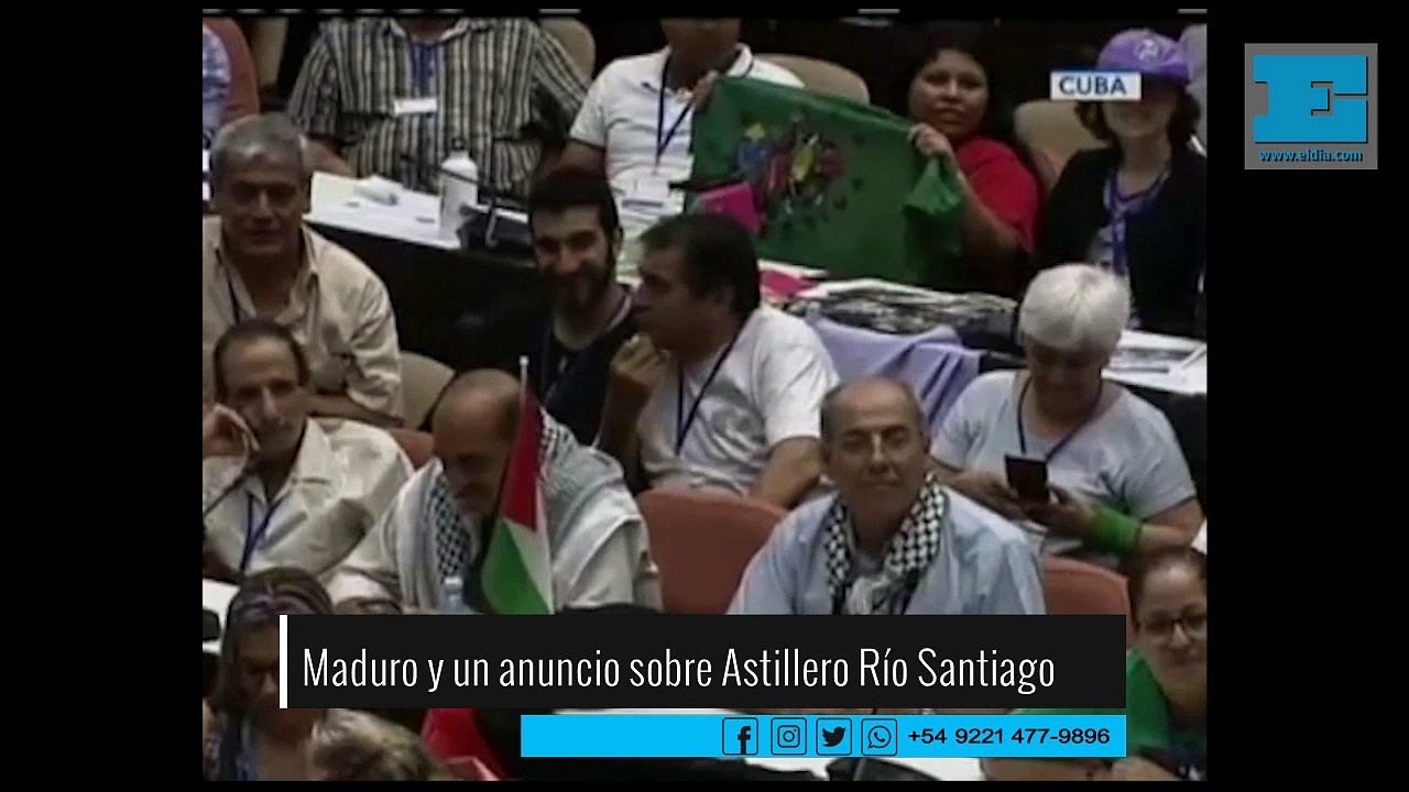 Venezuela anunció que financiará la terminación de dos buques fabricados en Ensenada