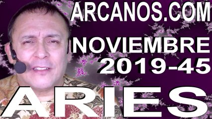 ARIES NOVIEMBRE 2019 ARCANOS.COM - Horóscopo 3 al 9 de noviembre de 2019 - Semana 45