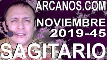 SAGITARIO NOVIEMBRE 2019 ARCANOS.COM - Horóscopo 3 al 9 de noviembre de 2019 - Semana 45