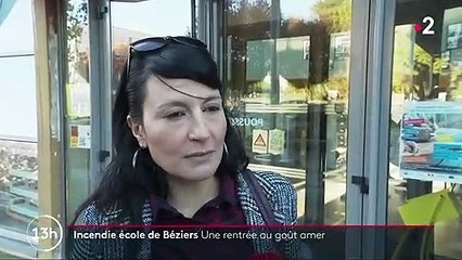 Incendie d'une école à Béziers : rentrée difficile pour les 300 élèves