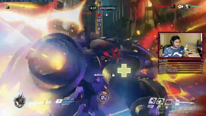 Overwatch reinhardt player Khmer