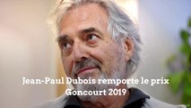 Jean-Paul Dubois remporte le prix Goncourt 2019