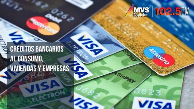 Créditos bancarios al consumo, viviendas y empresas