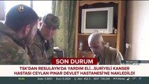 Suriyeli kanser hastasına yardım eli uzatıldı